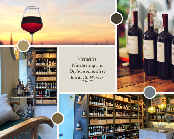 Virtuelles Weintasting • Termin auf Anfrage