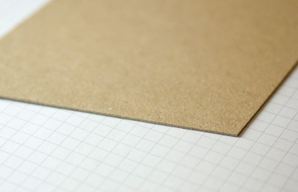 Vollpappe 1mm | 70x100 cm | braun
