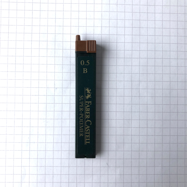 Faber Castell | Feinminen | 12 Minen | 0,5mm | B