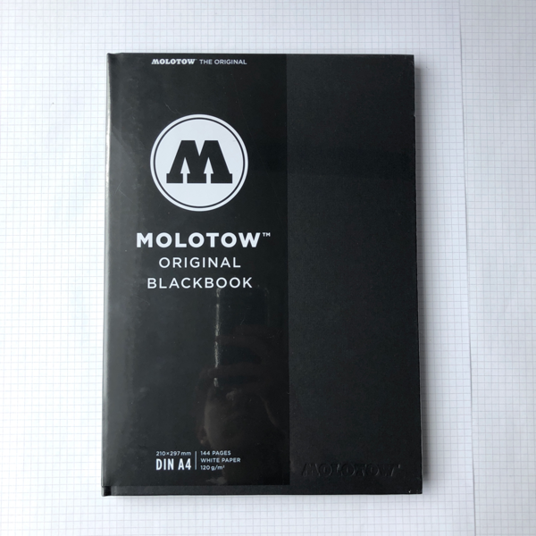Molotow | Blackbook | 144 Blatt | DIN A4 | 120 g/m²