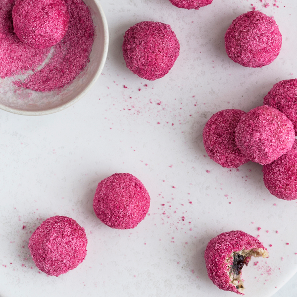 Pink Energy Balls