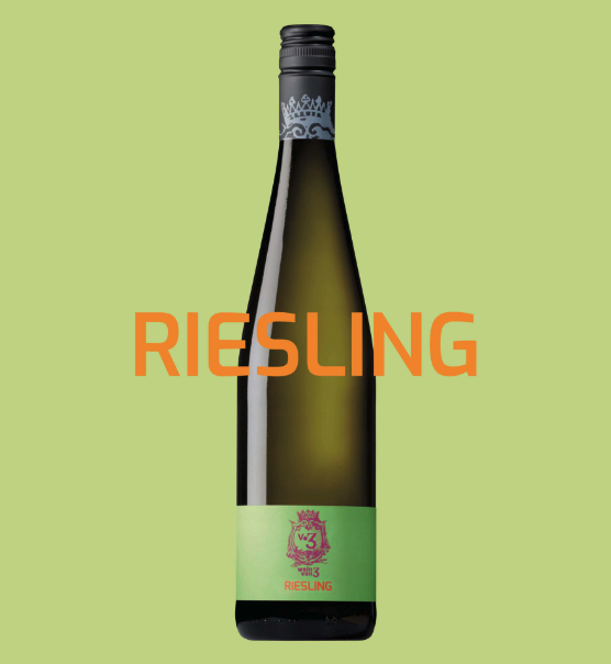 Riesling Flasche Wein 0,75 L