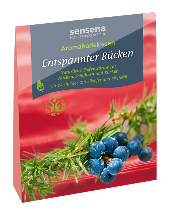 Sensena Aromabadekissen - Entspannter Rücken