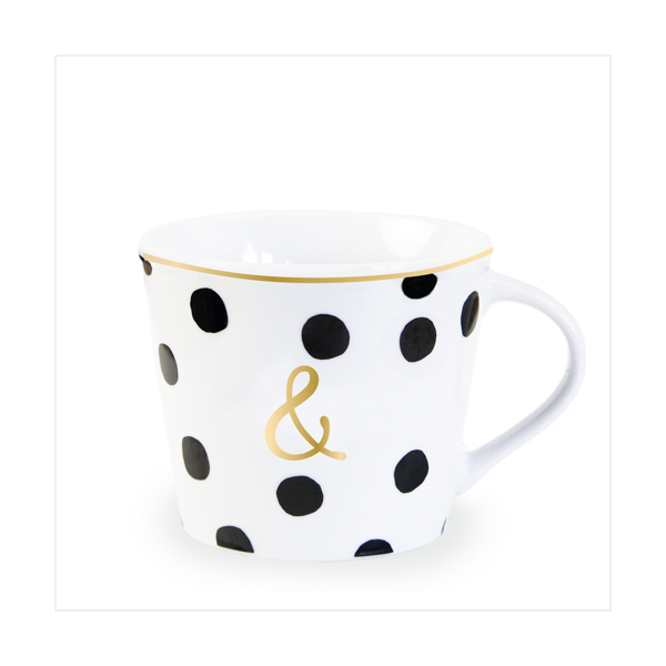 DIY-Kaffeetasse Punkte