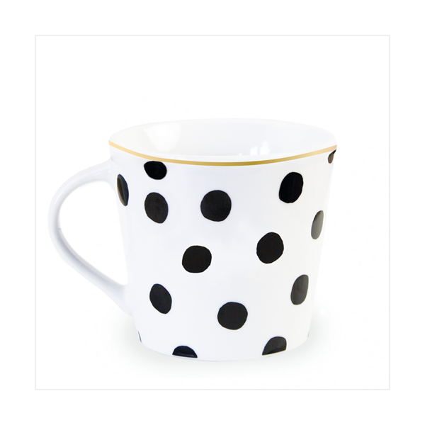 DIY-Kaffeetasse Punkte