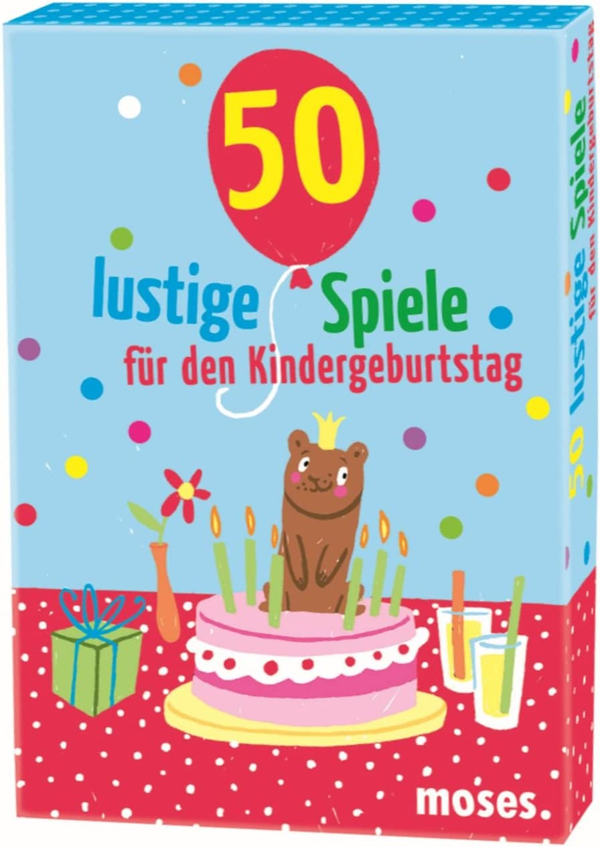 50 lustige Spiele für den Kindergeburtstag