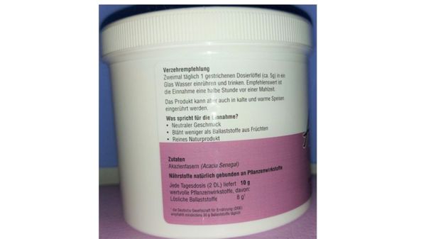 NaHuKa Akazienfaserpulver - löslich - 300g