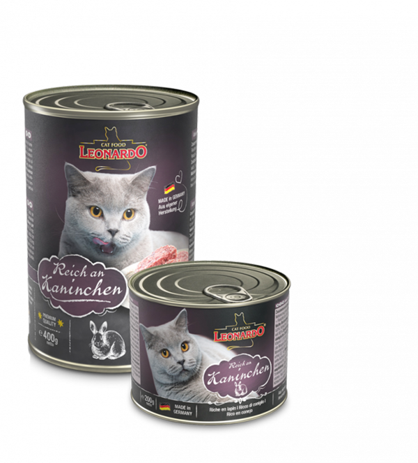 LEONARDO® Premium-Dose: Reich an Kaninchen 400g
