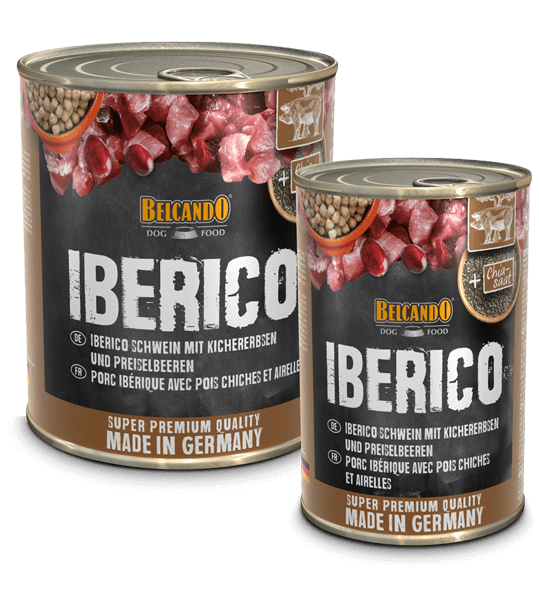 BELCANDO® Dose 800g Iberico Schwein mit Kichererbsen und Preiselbeeren