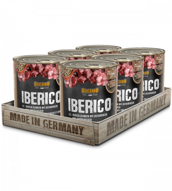 BELCANDO® Dose 800g Iberico Schwein mit Kichererbsen und Preiselbeeren