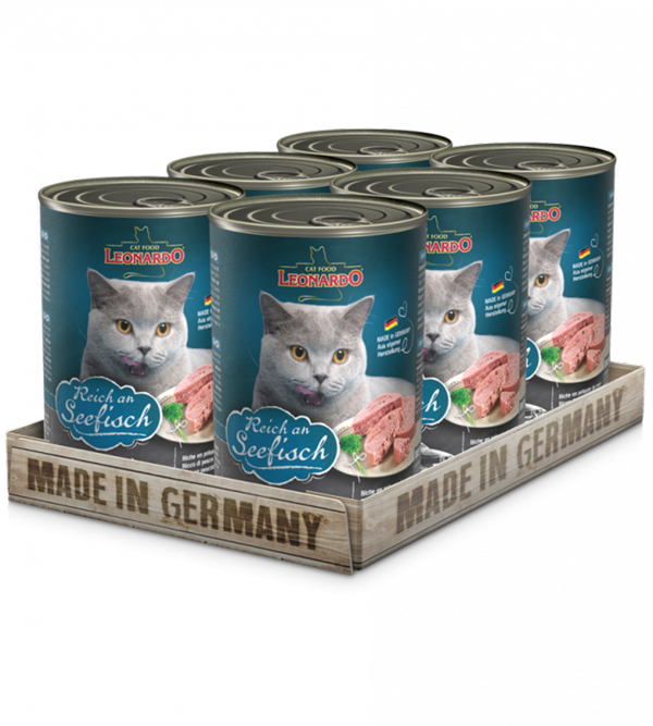 LEONARDO® Premium-Dose: Reich an Seefisch 400 g