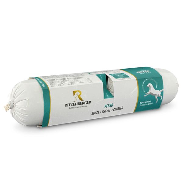 Ritzenberger Spezialkost Sensitiv Pferd mit Kartoffel 2x400g Duo-Rolls - Hundefutter Menü