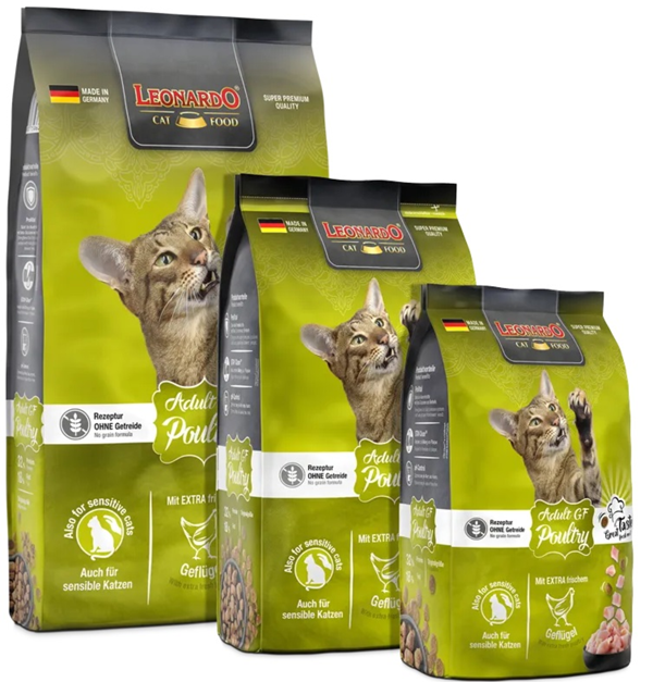 LEONARDO® Trockenfutter - Adult GF Poultry 300g - Geflügel, Getreidefrei