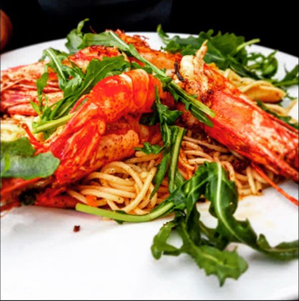 Pasta Di Manzo e Gambas