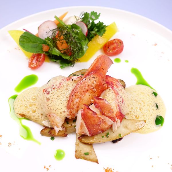Hummer-Salat groß
