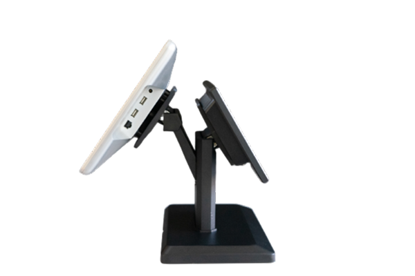 VESA Standfuß + Halterung für Kundendisplay
