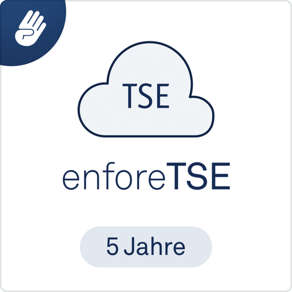 5 Jahre enforeCloud TSE pro Kasse (5,00 EUR /Monat)