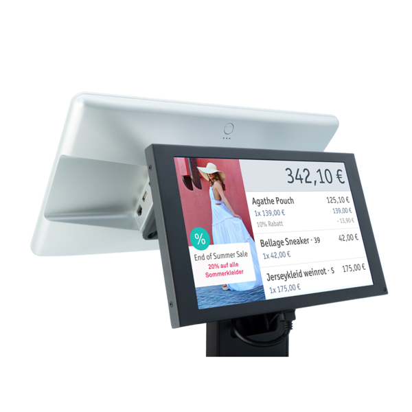 10,1 Zoll Kundendisplay