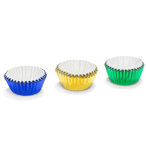 Aluminium Pralinen-Schokolade Cups Pkg/75