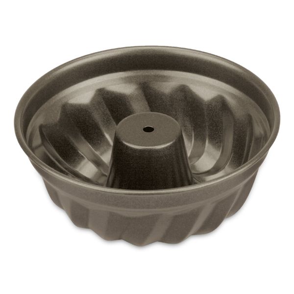 2er-Set Mini-Gugelhupf Backform, ca. ø 10 cm / H 4,5 cm schwarz